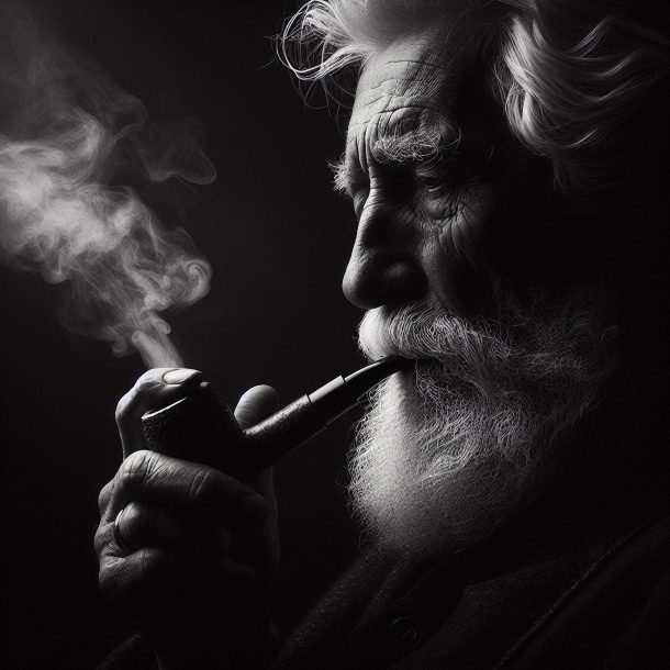 紫煙に見(まみ)える