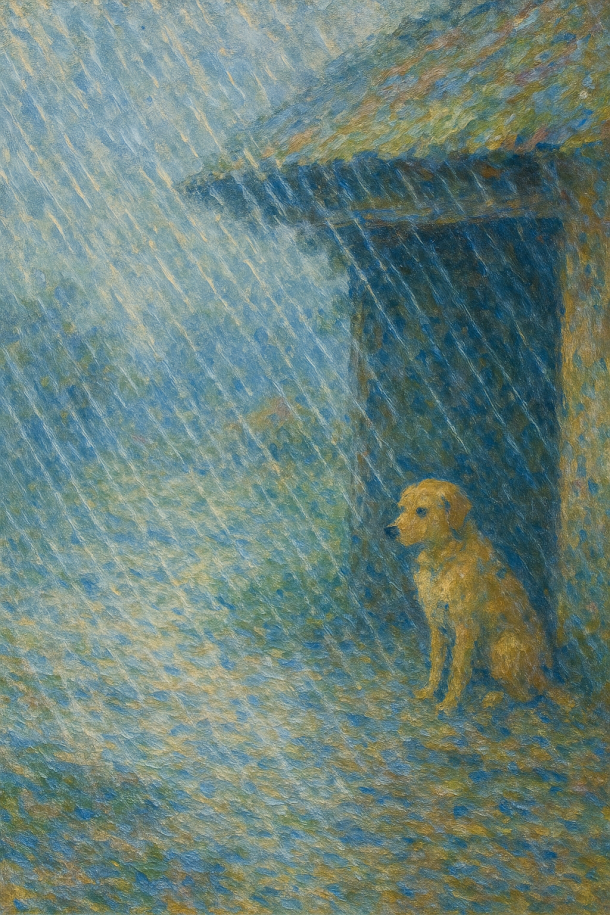 土砂降りの中とGemini-2.5-Proのその評価