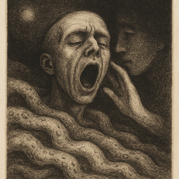 欠伸をせしものは