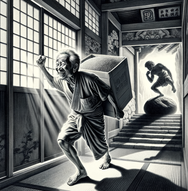 膝を病んだシシュポス