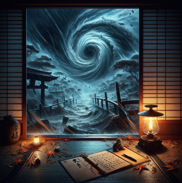 不安が募る夜を迎へて